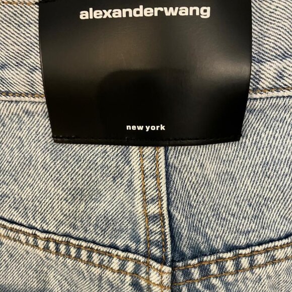 Alexandrwang Frayed edge jean,pebble bleach, size 29 - Picture 5 of 6